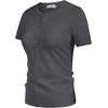 image:imageGRACE KARIN Women Short Sleeve Cardigan 2026 Summer Knitted Sweater Tops Basic Crew Neck Crop OutfitsGray Heather