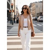 image:imageGRACE KARIN Women Short Sleeve Cardigan 2026 Summer Knitted Sweater Tops Basic Crew Neck Crop OutfitsKhaki