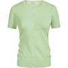 image:imageGRACE KARIN Women Short Sleeve Cardigan 2026 Summer Knitted Sweater Tops Basic Crew Neck Crop OutfitsLight Green