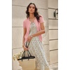 image:imageGRACE KARIN Women Short Sleeve Cardigan 2026 Summer Knitted Sweater Tops Basic Crew Neck Crop OutfitsLight Pink1