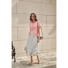 image:imageGRACE KARIN Women Short Sleeve Cardigan 2026 Summer Knitted Sweater Tops Basic Crew Neck Crop OutfitsLight Pink1
