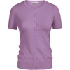 image:imageGRACE KARIN Women Short Sleeve Cardigan 2026 Summer Knitted Sweater Tops Basic Crew Neck Crop OutfitsPurple