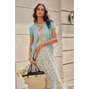 image:imageGRACE KARIN Women Short Sleeve Cardigan 2026 Summer Knitted Sweater Tops Basic Crew Neck Crop OutfitsSeafoam Blue