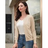 image:imageGRACE KARIN Womens Long Sleeve Knit Cardigan Sweaters Casual Dressy Open Front Button Down Cardigans Spring OutfitsApricot