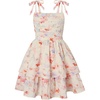 Apricot Pink Floral