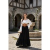 image:imageGRACE KARIN Laceup Cinch Belt Tied Corset Elastic Waist BeltBrownjacquard