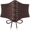 image:imageGRACE KARIN Laceup Cinch Belt Tied Corset Elastic Waist BeltCoffeejacquard