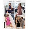 image:imageGRACE KARIN Womens Summer Business Casual Dress 2026 Sleeveless A Line Midi Dresses Work Graducation OutfitsBrown