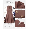 image:imageGRACE KARIN Womens Summer Business Casual Dress 2026 Sleeveless A Line Midi Dresses Work Graducation OutfitsBrown