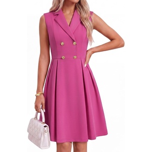 image:imageGRACE KARIN Womens Summer Business Casual Dress 2026 Sleeveless A Line Midi Dresses Work Graducation OutfitsRose