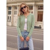 image:imageGRACE KARIN Cropped Cardigan Sweaters for Women Cotton Bolero Shrugs for Dresses Summer Outfits Fashion Clothes 2026Light Green