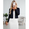 image:imageGRACE KARIN Cropped Cardigan Sweaters for Women Cotton Bolero Shrugs for Dresses Summer Outfits Fashion Clothes 2026Navy Blue