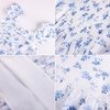 image:imageGRACE KARIN Girls Floral Summer Dresses Flutter Sleeve Maxi Smocked Flower Holiday Flowy Dress 716YBlue Flower