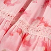image:imageGRACE KARIN Girls Floral Summer Dresses Flutter Sleeve Maxi Smocked Flower Holiday Flowy Dress 716YPink Floral