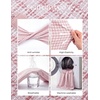 image:imageGRACE KARIN Women Summer Work Dress 2026 Short Sleeve Bodycon Tweed Dresses Button Knee Length Pencil Business Causal OutfitsLight Pink
