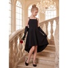 image:imageGRACE KARIN Girls Formal Party Dress Bow Back High Low Birthday Graduation Dance Flower Girl Bridesmaid Wedding 714Black