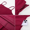 image:imageGRACE KARIN Girls Formal Party Dress Bow Back High Low Birthday Graduation Dance Flower Girl Bridesmaid Wedding 714Burgundy