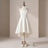 image:imageGRACE KARIN Girls Formal Party Dress Bow Back High Low Birthday Graduation Dance Flower Girl Bridesmaid Wedding 714Ivory
