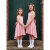 image:imageGRACE KARIN Girls Formal Party Dress Bow Back High Low Birthday Graduation Dance Flower Girl Bridesmaid Wedding 714Pink