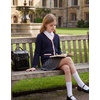 image:imageGRACE KARIN Girls Sweater Cardigan Uniform V Neck Button Knit Fall Kid Jacket Size 614Navy Blue