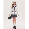 image:imageGRACE KARIN Girls Sweater Cardigan Uniform V Neck Button Knit Fall Kid Jacket Size 614White