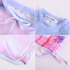 image:imageGRACE KARIN Girls Swimsuit Rash Guard Set Two Piece Long Sleeve Beach Summer Vacation Swimwear 714YBluepink Gradient Coconut