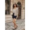 image:imageGRACE KARIN Womens Wool Blend Long Sleeve V Neck Button Up Lightweight Cardigan Sweater Open Front Dressy Casual ShrugsKhaki