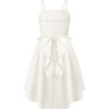 image:imageGRACE KARIN Girls Formal Party Dress Bow Back High Low Birthday Graduation Dance Flower Girl Bridesmaid Wedding 714Ivory