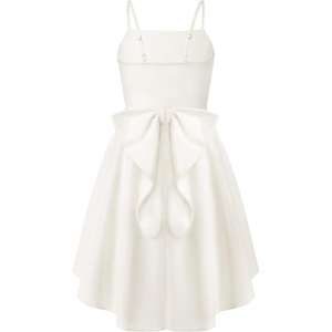 image:imageGRACE KARIN Girls Formal Party Dress Bow Back High Low Birthday Graduation Dance Flower Girl Bridesmaid Wedding 714Ivory