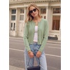 image:imageGRACE KARIN Cropped Cardigan Sweaters for Women Cotton Bolero Shrugs for Dresses Summer Fall Fashion Outfits Clothes 2026Light Green