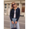 image:imageGRACE KARIN Cropped Cardigan Sweaters for Women Cotton Bolero Shrugs for Dresses Summer Fall Fashion Outfits Clothes 2026Navy Blue