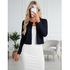 image:imageGRACE KARIN Cropped Cardigan Sweaters for Women Cotton Bolero Shrugs for Dresses Summer Fall Fashion Outfits Clothes 2026Navy Blue