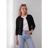 image:imageGRACE KARIN Cropped Cardigan Sweaters for Women Cotton Button up Sweater Oversized Knit Cardigans Trendy 2026Black