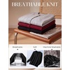image:imageGRACE KARIN Cropped Cardigan Sweaters for Women Cotton Button up Sweater Oversized Knit Cardigans Trendy 2026Black