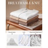 image:imageGRACE KARIN Cropped Cardigan Sweaters for Women Cotton Button up Sweater Oversized Knit Cardigans Trendy 2026Ivory