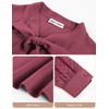 image:imageGARCE KARIN Women Bow Tie Neck Tops 2026 Fall Lace Long Sleeve Blouse Business Dressy Casual Shirt Work Office FormalRose Pink
