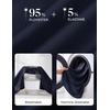 image:imageGRACE KARIN Womens Business Casual Tops Long Sleeve Work Satin Blouses Dressy V Neck Silk Shirts Fall Trendy OutfitsNavy Blue