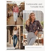 image:imageGRACE KARIN Womens Button Down Floral Print Shirts Dressy Casual Long Sleeve Blouses 2026 Business Work Outfits TopsNavy Blue Floral