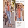 image:imageGRACE KARIN Womens Button Down Floral Print Shirts Dressy Casual Long Sleeve Blouses 2026 Business Work Outfits TopsOrange
