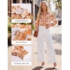 image:imageGRACE KARIN Womens Button Down Floral Print Shirts Dressy Casual Long Sleeve Blouses 2026 Business Work Outfits TopsYellow