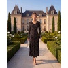 image:imageGRACE KARIN Womens Floral Long Sleeve DressesFormal Bodycon Wedding Guest DressV Neck Mesh Cocktail Maxi DressesCoffee