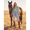 image:imageGRACE KARIN Womens Floral Long Sleeve Tops 2026 Summer V Neck Chiffon Blouses Dressy Casual Print Work Shirts Boho ClothesGreen Wave