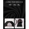 image:imageGRACE KARIN Womens Long Sleeve Maxi Dresses 2026 Casual A Line Flowy Wedding Guest Dress Fall Fashion Clothes with PocketsBlack