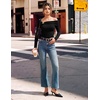 image:imageGRACE KARIN Womens Long Sleeve Off Shoulder Tops Sexy Slim Fitted Y2K Going Out Tops Fall Fashion Outfits 2026Black