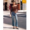 image:imageGRACE KARIN Womens Long Sleeve Off Shoulder Tops Sexy Slim Fitted Y2K Going Out Tops Fall Fashion Outfits 2026Coffee