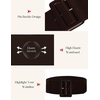 image:imageGRACE KARIN Womens Stretchy Belt 1950s 3 Inch Wide Elastic BeltsDark Brown