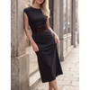 image:imageGRACE KARIN Womens Stretchy Belt 1950s 3 Inch Wide Elastic BeltsDark Brown