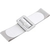 image:imageGRACE KARIN Womens Stretchy Belt 1950s 3 Inch Wide Elastic BeltsShining Silver