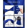 image:imageGRACE KARIN Work Dresses for Women 34 Sleeve Bodycon Pencil Business Outfits Color Block Office Church Clothes with BeltRoyal Blue