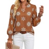 Brown Boho Floral